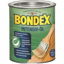 Bondex Intensiv Öl 750 Ml, Douglasie Holzöl Holzpflege Holzschutz Douglasienöl