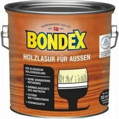 Bondex Holzlasur Für Außen DunkelGrau 2,50 L - 365230