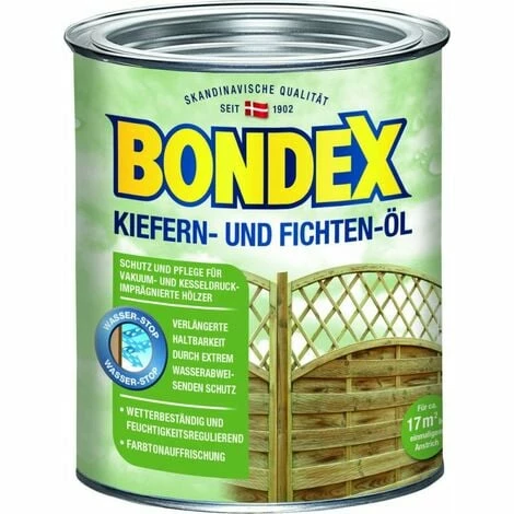 Bondex Kiefern- und Fichten-Öl 0,75 l - 329627 Bondex Kiefern- Und Fichten-Öl 0,75 L - 329627 -BONDEX SHOP 2500968 1