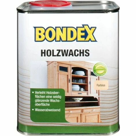 Bondex HolzWachs Farblos 0,75 l - 352555 Bondex HolzWachs Farblos 0,75 L - 352555 -BONDEX SHOP 2501091 1