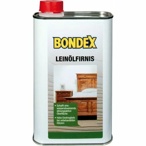 Bondex Leinölfirnis Farblos 0,50 l - 352612 Bondex Leinölfirnis Farblos 0,50 L - 352612 -BONDEX SHOP 2501114 1