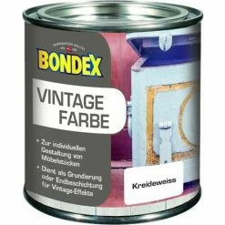 Bondex Vintage Farbe Kreideweiß 0,375 L - 377896
