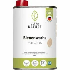 Bondex Ultra Nature Bienenwachs Farblos 0,25 L Holz Veredelung Pflege Bio Qualität