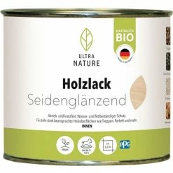 Bondex Ultra Nature Holzlack Farblos Seidenglänzend 0,375 L Holz Schutz Bio Qualität