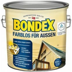 Bondex Farblos Für Außen Farblos 2,50 L - 330032