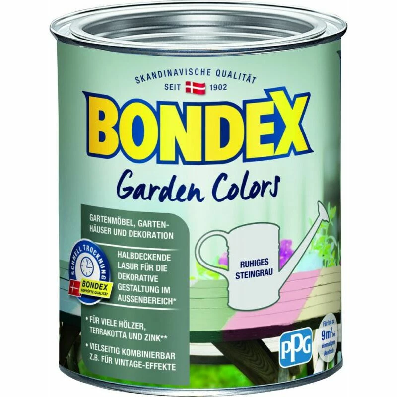 Bondex Garden Colors Ruhiges Steingrau 0,75l - 386161 1 Bondex Garden Colors Ruhiges Steingrau 0,75l - 386161