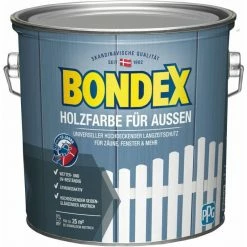 Bondex Holzfarbe Für Aussen Schwedenrot 2,5 L - 435472