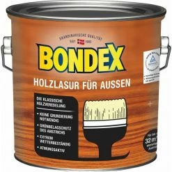 Bondex Holzlasur Für Außen Kastanie 2,50 L - 329644