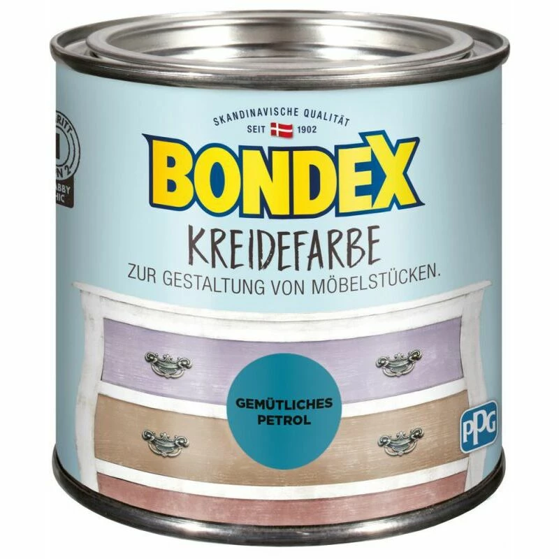 Bondex Kreidefarbe Gemütliches Petrol 0,5 l - 386533 Bondex Kreidefarbe Gemütliches Petrol 0,5 L - 386533 -BONDEX SHOP bondex kreidefarbe gemuetliches petrol 05 l 386533 L 850259 4680651 1