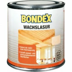 Bondex Wachslasur Weiß 0,25 L - 352674